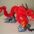 3d origami dragon