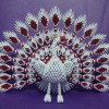 3d origami peacock