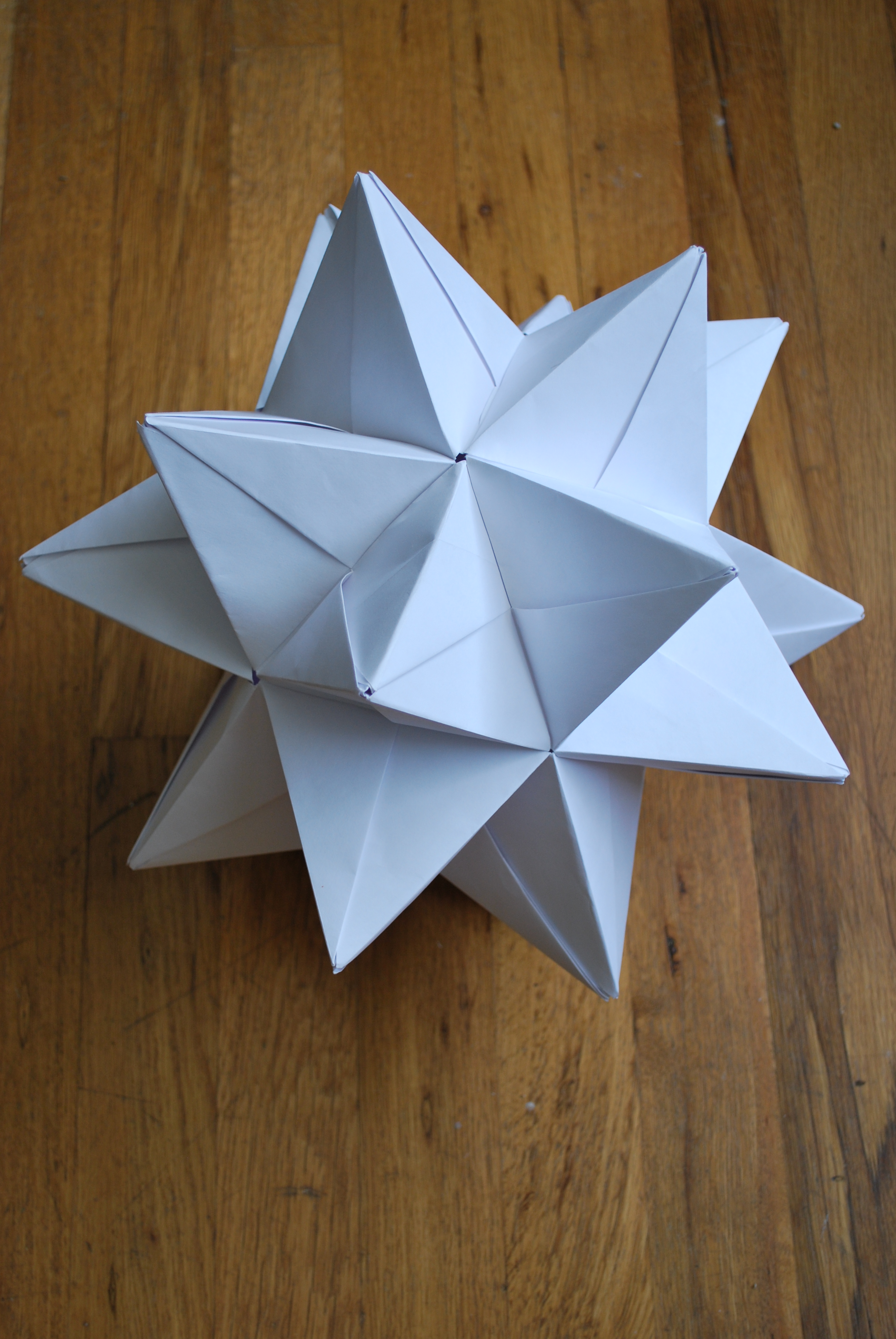 3d origami star