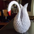 3d origami swan