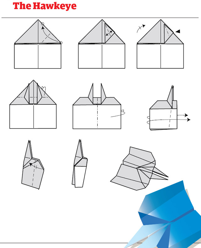 avions en papier origami