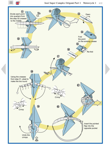 complex origami instructions