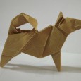 Dog origami