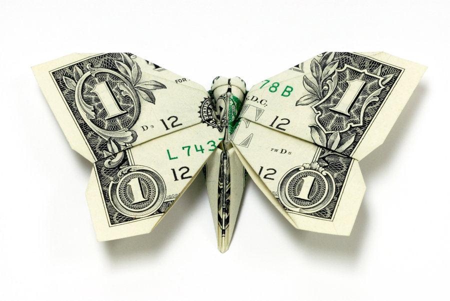 dollar bill origami