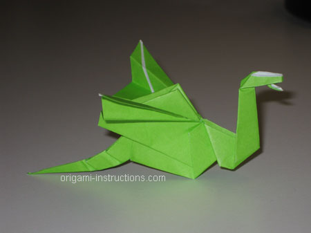 dragon origami