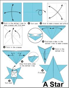 easy origami star
