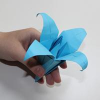 fleur de lys origami