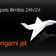 Forfait orange origami jet