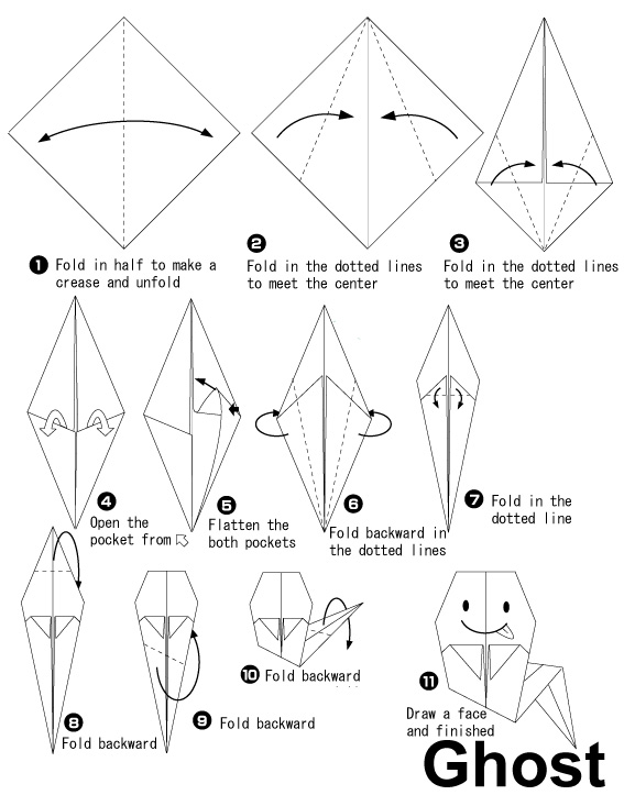 halloween origami