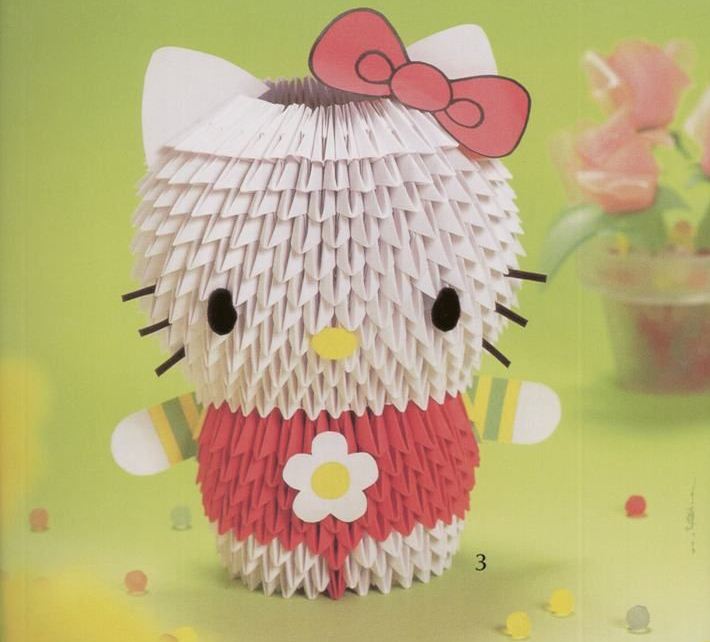 hello kitty origami