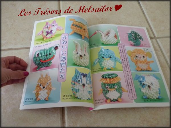 livre origami 3d