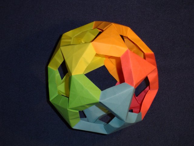 modular origami models