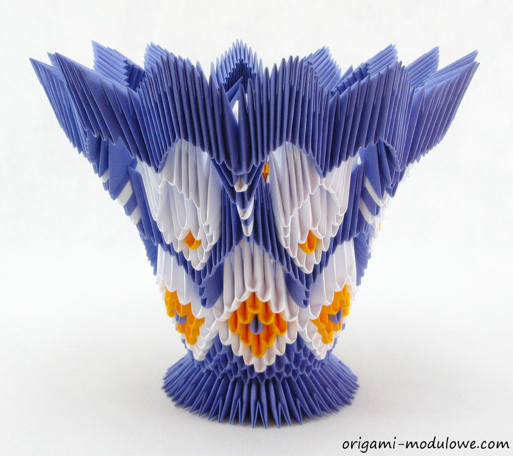modular origami vase
