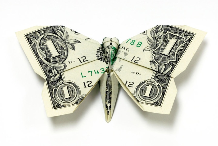 money origami