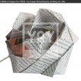 Newspaper origami