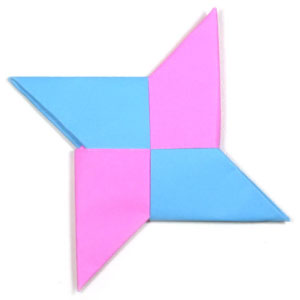 ninja star origami