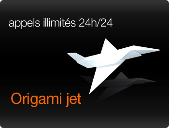 orange forfait origami jet