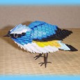 Origami 3d bird