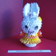 Origami 3d bunny