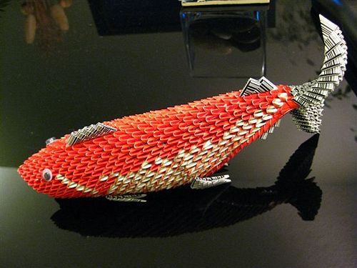 origami 3d fish