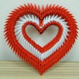 Origami 3d heart