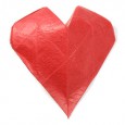 Origami 3d hearts