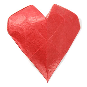 origami 3d hearts