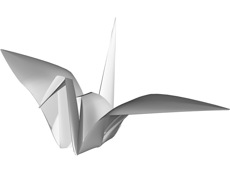 origami 3d model