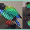 Origami 3d oiseau