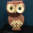 Origami 3d owl