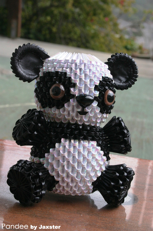 origami 3d panda