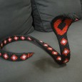 Origami 3d snake