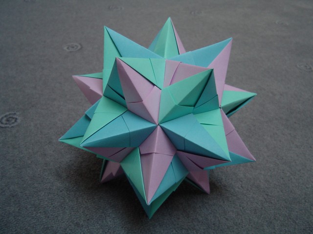 origami 3d star