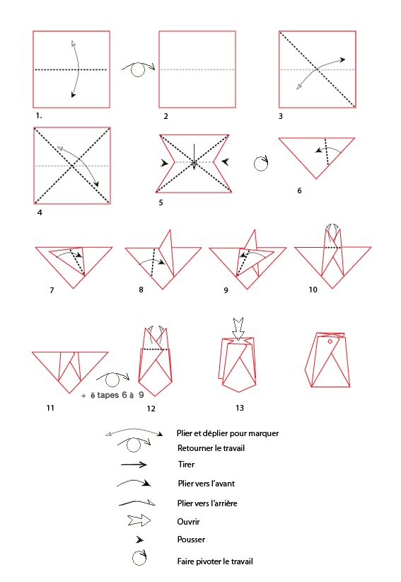 origami a imprimer