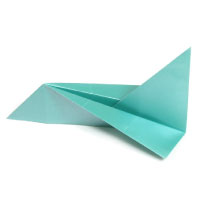 origami aeroplane