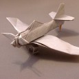 Origami airplane