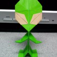 Origami alien
