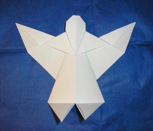 origami ange facile