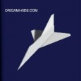 Origami avion en papier facile
