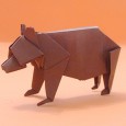 Origami bear