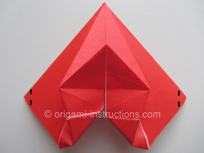 origami beating heart
