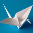 Origami bird