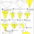Origami bird instructions