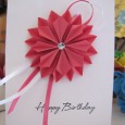 Origami birthday card