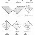 Origami boite etoile
