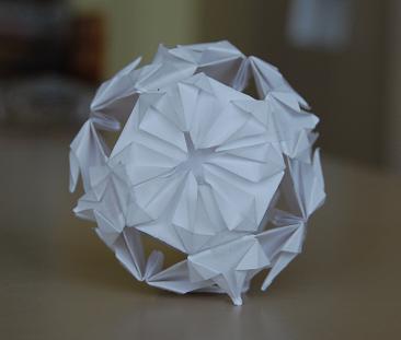 origami boule