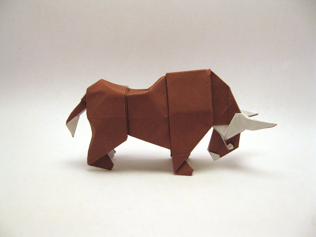 origami bull