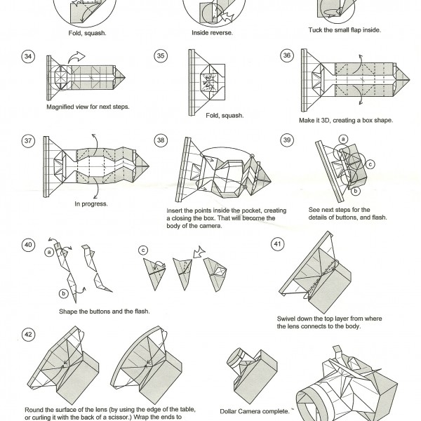 origami camera