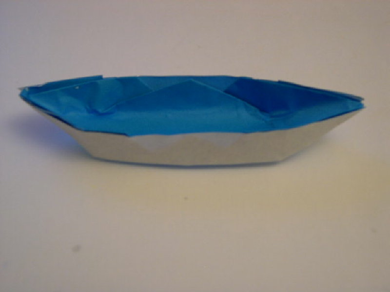 origami canoe
