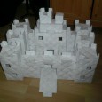 Origami castle